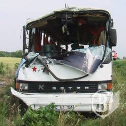 Страшное ДТП: На Черниговщине во второй раз разбился молдовский автобус. Фоторепортаж МЧС