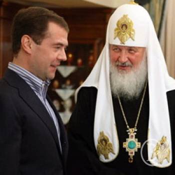 Візит Патріарха Кирила – не політичний. Але Медведєву «доложено» Візит Патріарха Кирила – не політичний. Але Медведєву «доложено»