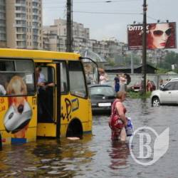 Київ очікує підтоплення чотирьох районів Київ очікує підтоплення чотирьох районів