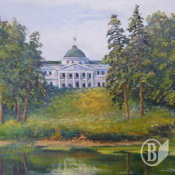 Вставка картин художника Борща у палаці Тарновських. ФОТОрепортаж Вставка картин художника Борща у палаці Тарновських. ФОТОрепортаж