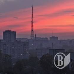 Ночной Чернигов с высоты птичьего полета Ночной Чернигов с высоты птичьего полета