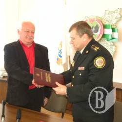 Рятувальники відзначили чорнобильців (Фото) Рятувальники відзначили чорнобильців (Фото)