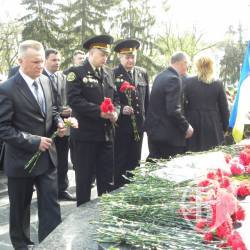 Рятувальники вшанували пожежників-ліквідаторів (Фото) Рятувальники вшанували пожежників-ліквідаторів (Фото)