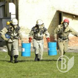 Змагалися рятувальники-газодимозахисники (фото) Змагалися рятувальники-газодимозахисники (фото)