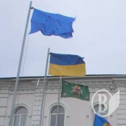 Прилуки підняли прапор Євросоюзу Прилуки підняли прапор Євросоюзу