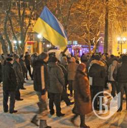 Черниговский Евромайдан стал на защиту школьника через его выступление Черниговский Евромайдан стал на защиту школьника через его выступление