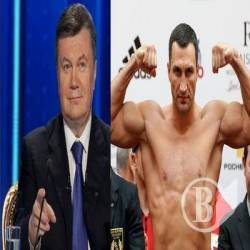 Фінальний бій: на ринг виходять Янукович та Кличко Фінальний бій: на ринг виходять Янукович та Кличко