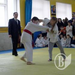 Юнаки-дзюдоісти зійшлися у поєдинках на відкритому турнірі Юнаки-дзюдоісти зійшлися у поєдинках на відкритому турнірі