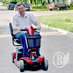 Чернобылец все же получил электроскутер Чернобылец все же получил электроскутер