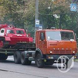 Пожежна спецтехніка вирушила на Красну площу. ФотоФакт Пожежна спецтехніка вирушила на Красну площу. ФотоФакт