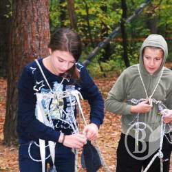 В Еловщине соревновались юные туристы