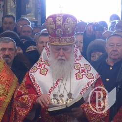 Патріарх Філарет у Чернігові освячує новий іконостас Катерининської церкви. ФОТО Патріарх Філарет у Чернігові освячує новий іконостас Катерининської церкви. ФОТО