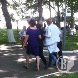 Ще один школяр впав під час урочистостей Ще один школяр впав під час урочистостей