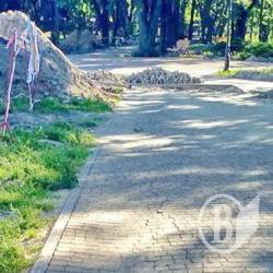Ще одна нова доріжка в сквері дала «цивілізаційний розлом» Ще одна нова доріжка в сквері дала «цивілізаційний розлом»