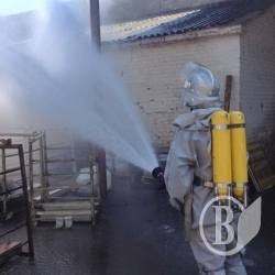 Сирзавод успішно загасили Сирзавод успішно загасили