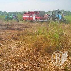 Невідомий запалив 10 соток торфу Невідомий запалив 10 соток торфу