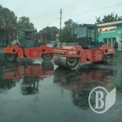 В Сосниці – асфальтоукладочна погода В Сосниці – асфальтоукладочна погода