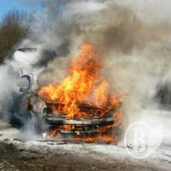 «Skoda Octavia» спалахнула на ходу «Skoda Octavia» спалахнула на ходу