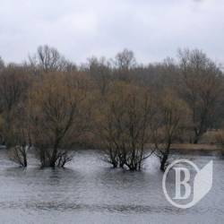 На Дніпрі та малих річках вода вийшла на заплаву На Дніпрі та малих річках вода вийшла на заплаву