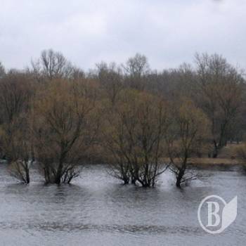 На Дніпрі та малих річках вода вийшла на заплаву На Дніпрі та малих річках вода вийшла на заплаву
