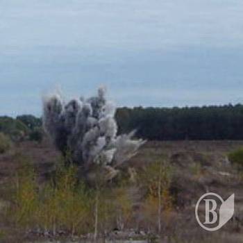 Сьогодні вибухнуть знахідки саперів у Ветхому Сьогодні вибухнуть знахідки саперів у Ветхому