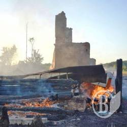 Необачність з вогнем призвела до масштабної пожежі Необачність з вогнем призвела до масштабної пожежі