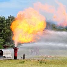 Полтавська воєнізована частина ПАТ «Укрнафта» провела масштабні навчання Полтавська воєнізована частина ПАТ «Укрнафта» провела масштабні навчання