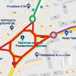 Рух на кругу навколо танка буде перекрито 7-8 вересня Рух на кругу навколо танка буде перекрито 7-8 вересня