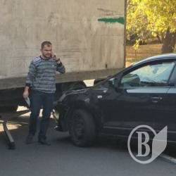 Не розминулися вантажний MAN і легковик Не розминулися вантажний MAN і легковик