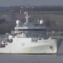 Британський корабель-розвідник увійшов у Чорне море і йде до Одеси Британський корабель-розвідник увійшов у Чорне море і йде до Одеси
