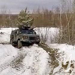 На Чернігівщині випробовують бронеавтомобіль «Козак-2М1» На Чернігівщині випробовують бронеавтомобіль «Козак-2М1»