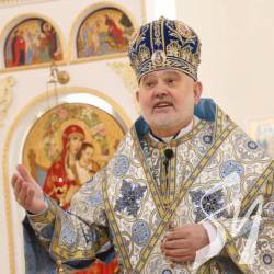 Мену відвідав єпископ Української греко-католицької церкви Мену відвідав єпископ Української греко-католицької церкви