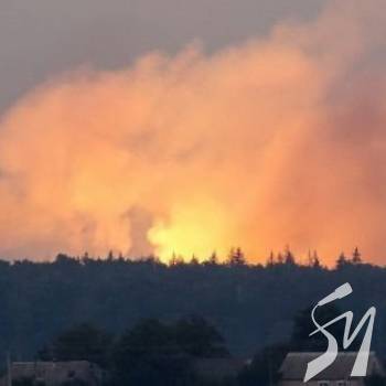 У Ніжині горить сміттєзвалище У Ніжині горить сміттєзвалище