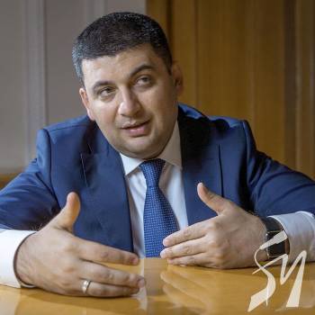 Гройсман «розвісився» на бордах і в Чернігові Гройсман «розвісився» на бордах і в Чернігові