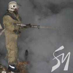 На Шерстянці згоріла буда з тирсою На Шерстянці згоріла буда з тирсою