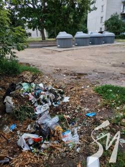 С-свинство: чернігівці нехтують сміттєвими контейнерами С-свинство: чернігівці нехтують сміттєвими контейнерами