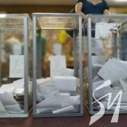 На Чернігівщині на виборчі дільниці прийшли понад 54% виборців На Чернігівщині на виборчі дільниці прийшли понад 54% виборців
