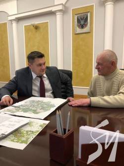 Андрій Прокопенко зустрівся з Крутівським сільським головою Андрій Прокопенко зустрівся з Крутівським сільським головою