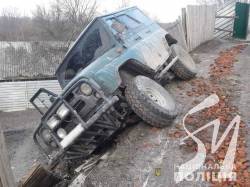 На Чернігівщині п’яний водій врізався у паркан приватного будинку На Чернігівщині п’яний водій врізався у паркан приватного будинку