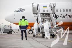 Евакуація українців з Китаю: у МВС запевнили, що на борту немає інфікованих Евакуація українців з Китаю: у МВС запевнили, що на борту немає інфікованих