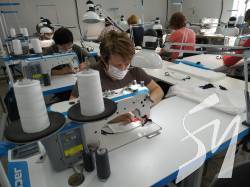 Для газовиків Чернігівщини терміново шиють захисні маски на період карантину Для газовиків Чернігівщини терміново шиють захисні маски на період карантину