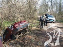На Чернігівщині п'яний водій злетів у кювет На Чернігівщині п'яний водій злетів у кювет