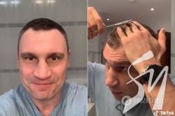 Кличко показав, як сам стрижеться під час карантину. ВІДЕО Кличко показав, як сам стрижеться під час карантину. ВІДЕО