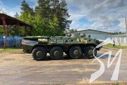 Українським військовим передали 9 відремонтованих бронетранспортерів Українським військовим передали 9 відремонтованих бронетранспортерів