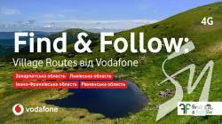 Vodafone розширив мережу онлайн маршрутів для зеленого туризму