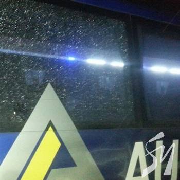 Невідомі двічі за день напали на рейсовий автобус Чернігів-Київ компанії Автолюкс Невідомі двічі за день напали на рейсовий автобус Чернігів-Київ компанії Автолюкс