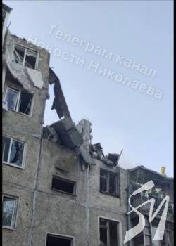 Окупанти вдарили по житловій багатоповерхівці у Миколаєві: 2 загиблих та 3 поранених