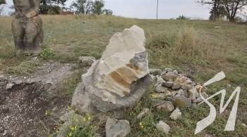 Росіяни зруйнували кам’яних половецьких баб біля Ізюму