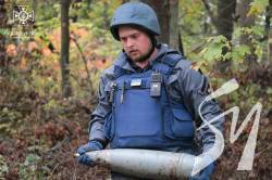 На Чернігівщині діє заборона відвідування лісів: за тиждень працівники ДСНС знешкодили 573 боєприпас