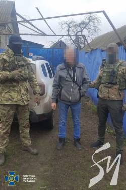 СБУ затримала російського шпигуна, який розвідував позиції Сил оборони на Чернігвщині